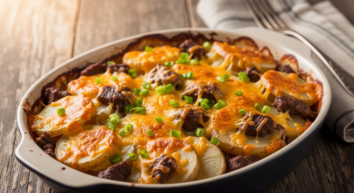 Idaho Potato Beef Bake: A Hearty Comfort Dish That Warms the Soul