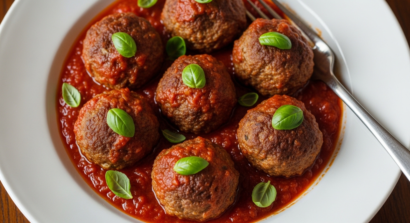 Keto Meatballs in Marinara – A Low-Carb Italian Classic That Hits the Spot