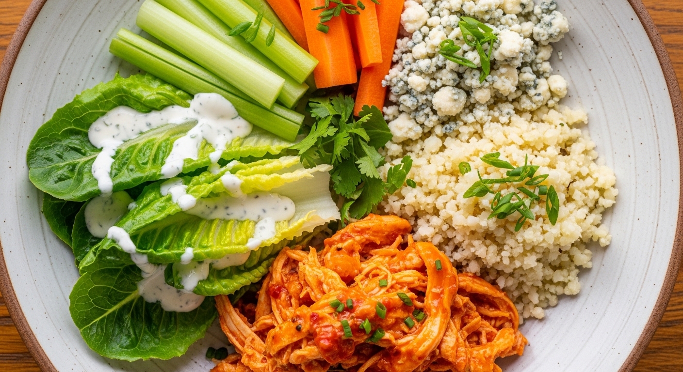Keto Buffalo Chicken Bowl: A Flavor-Packed Low-Carb Delight