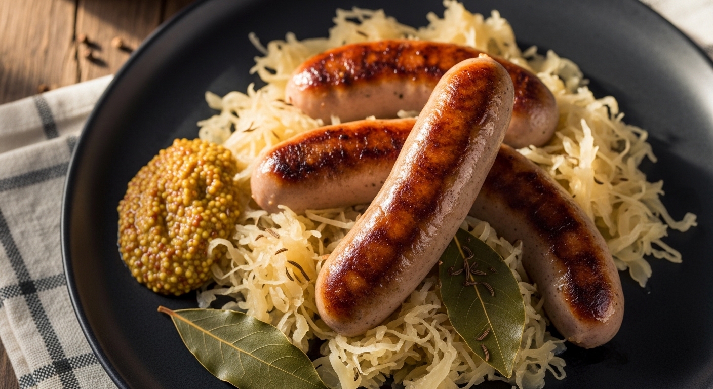 Bratwurst with Sauerkraut: A Hearty German Classic You Can Make at Home