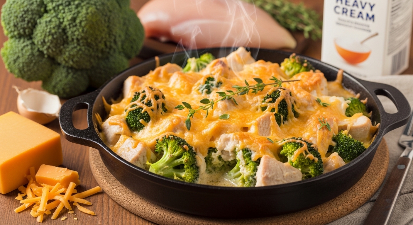 Keto Chicken Broccoli Casserole: A Low-Carb Comfort Food You’ll Crave