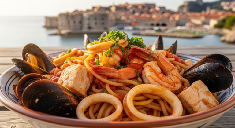 Dubrovnik Seafood Pasta: A Mediterranean Delight That Tastes Like the Adriatic
