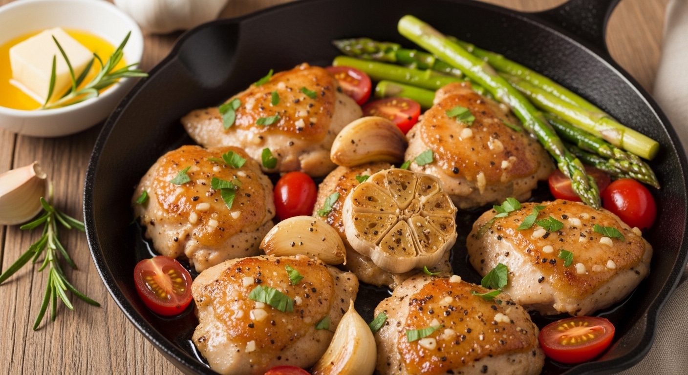Keto Garlic Butter Chicken: A Flavorful Low-Carb Delight