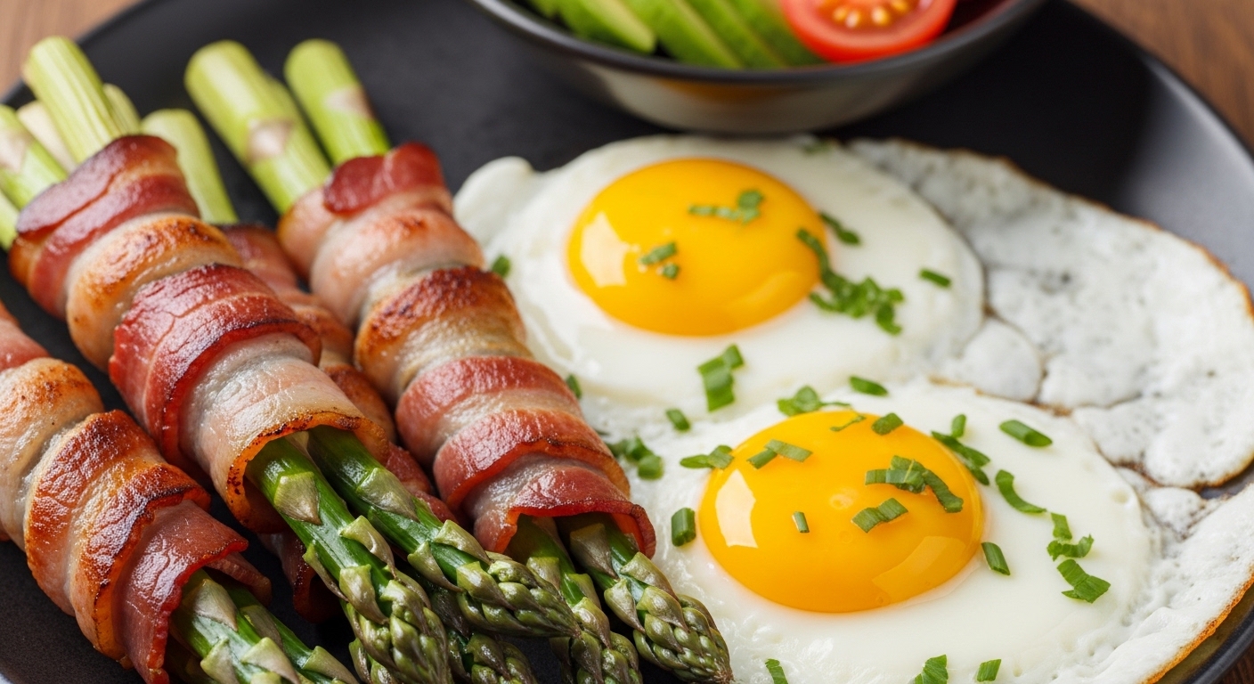 Keto Bacon Wrapped Asparagus Eggs: A High-Fat, Low-Carb Breakfast That Satisfies Every Craving