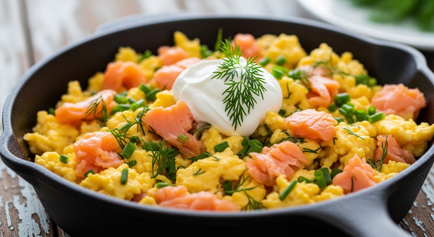 Keto Smoked Salmon Scramble: A Flavorful, Low-Carb Breakfast That Satisfies
