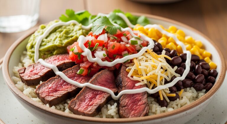 Steak Burrito Bowl: A Hearty, Flavor-Packed One-Bowl Wonder