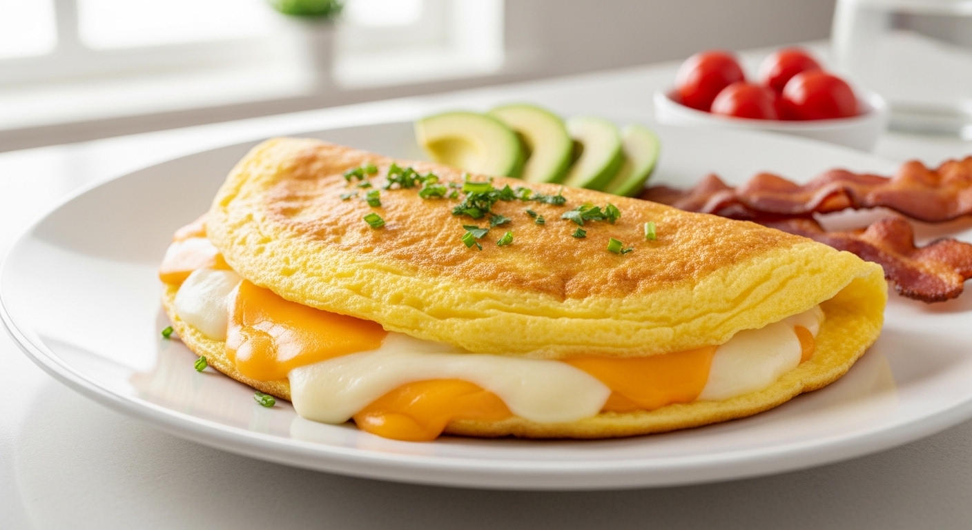 Keto Cheese Omelette: A Fluffy, High-Fat Breakfast That Satisfies Your Cravings