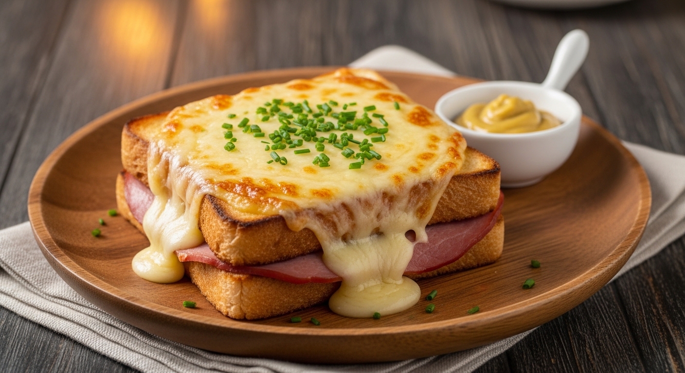 Croque Monsieur Plate: The Ultimate French Grilled Cheese Experience