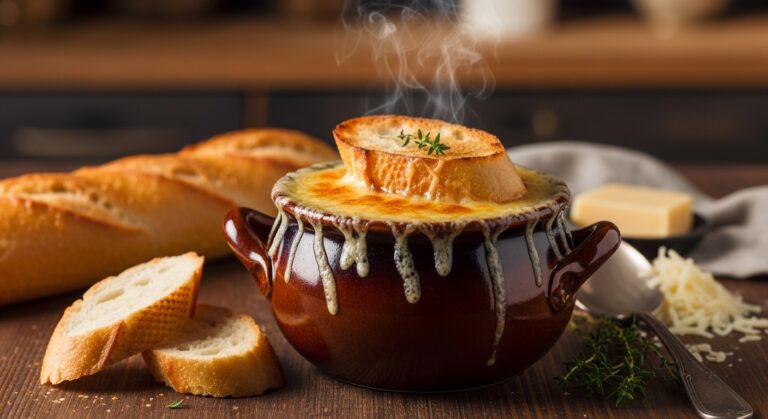 French Onion Soup with Bread: A Rich, Cheesy Classic You Can Make at Home
