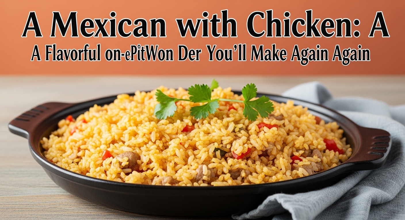 Mexican Rice with Chicken: A Flavorful One-Pot Wonder You’ll Make Again and Again