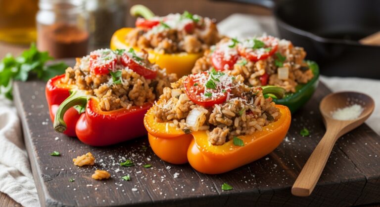 Turkey Stuffed Peppers: A Hearty, Flavor-Packed Comfort Dish