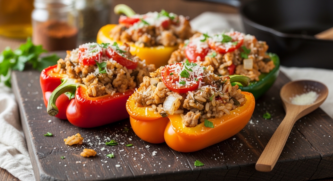 Turkey Stuffed Peppers: A Hearty, Flavor-Packed Comfort Dish