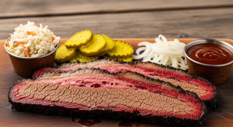 Texas Brisket Plate: The Ultimate Smoky, Tender BBQ Experience