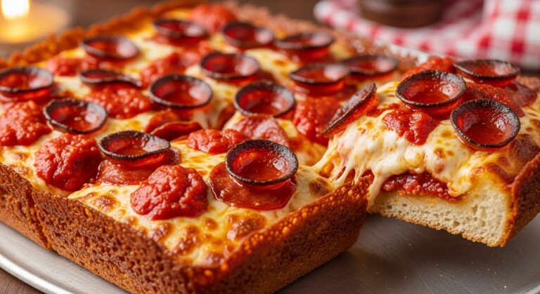 Detroit Style Pizza: The Ultimate Guide to Crispy, Cheesy, Square-Sliced Perfection
