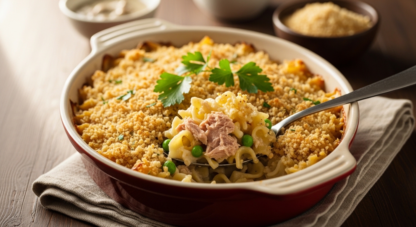 Tuna Noodle Casserole: The Ultimate Comfort Food Classic You’ll Want to Make Tonight
