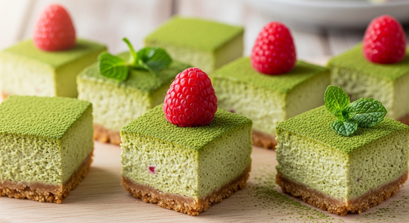 Keto Matcha Cheesecake Bites: The Perfect Low-Carb Indulgence
