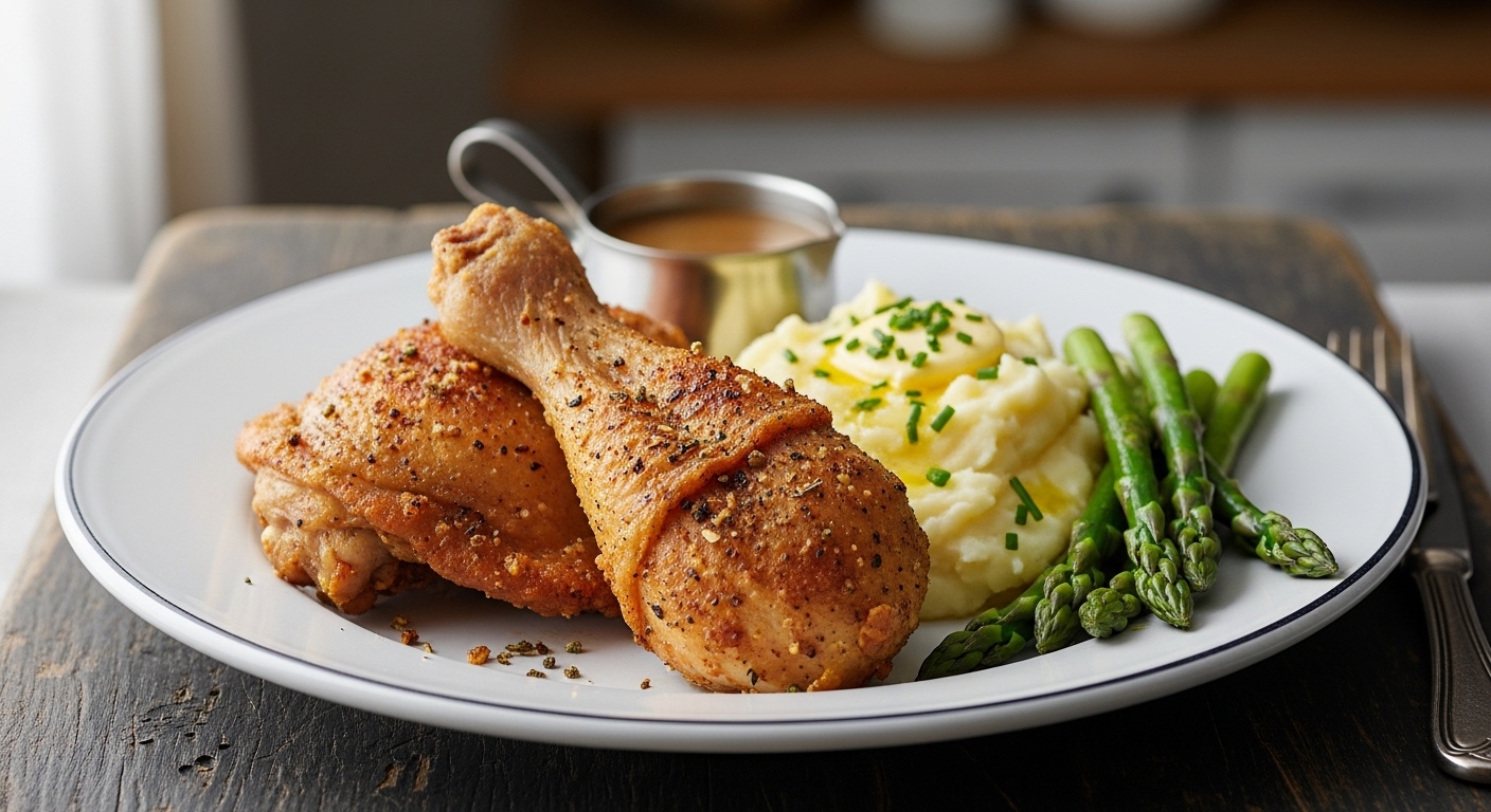 Oven Fried Chicken Plate: The Perfect Crispy, Juicy Meal Made Easy at Home