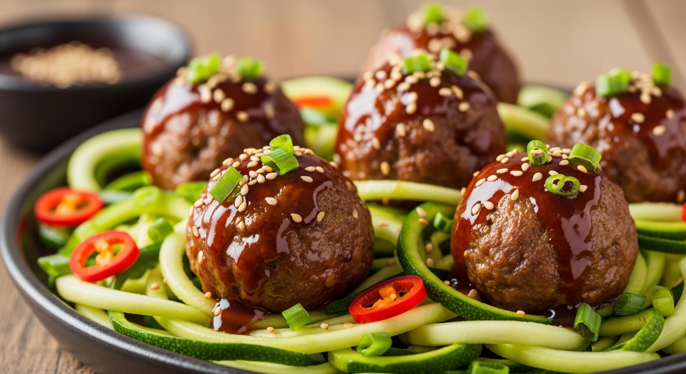 Keto Teriyaki Meatballs: A Low-Carb Twist on a Classic Favorite