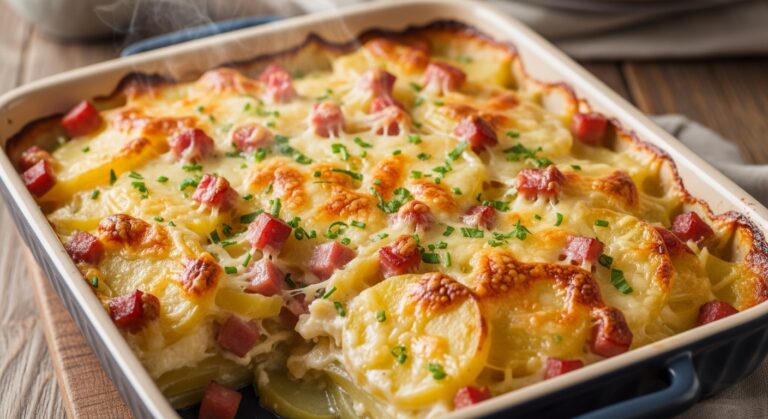 Potatoes au Gratin with Ham: A Creamy, Savory Comfort Classic