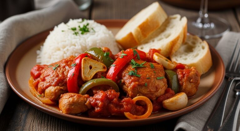 Basque Chicken Plate: A Bold, Flavorful Dish That Captures the Heart of the Basque Country