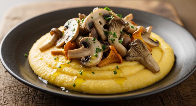 Mushroom Polenta Plate: A Creamy, Savory Comfort Dish You’ll Crave