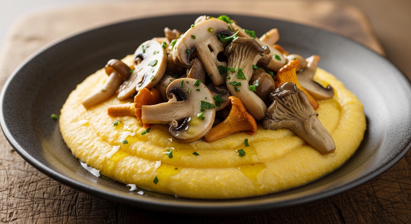 Mushroom Polenta Plate: A Creamy, Savory Comfort Dish You’ll Crave