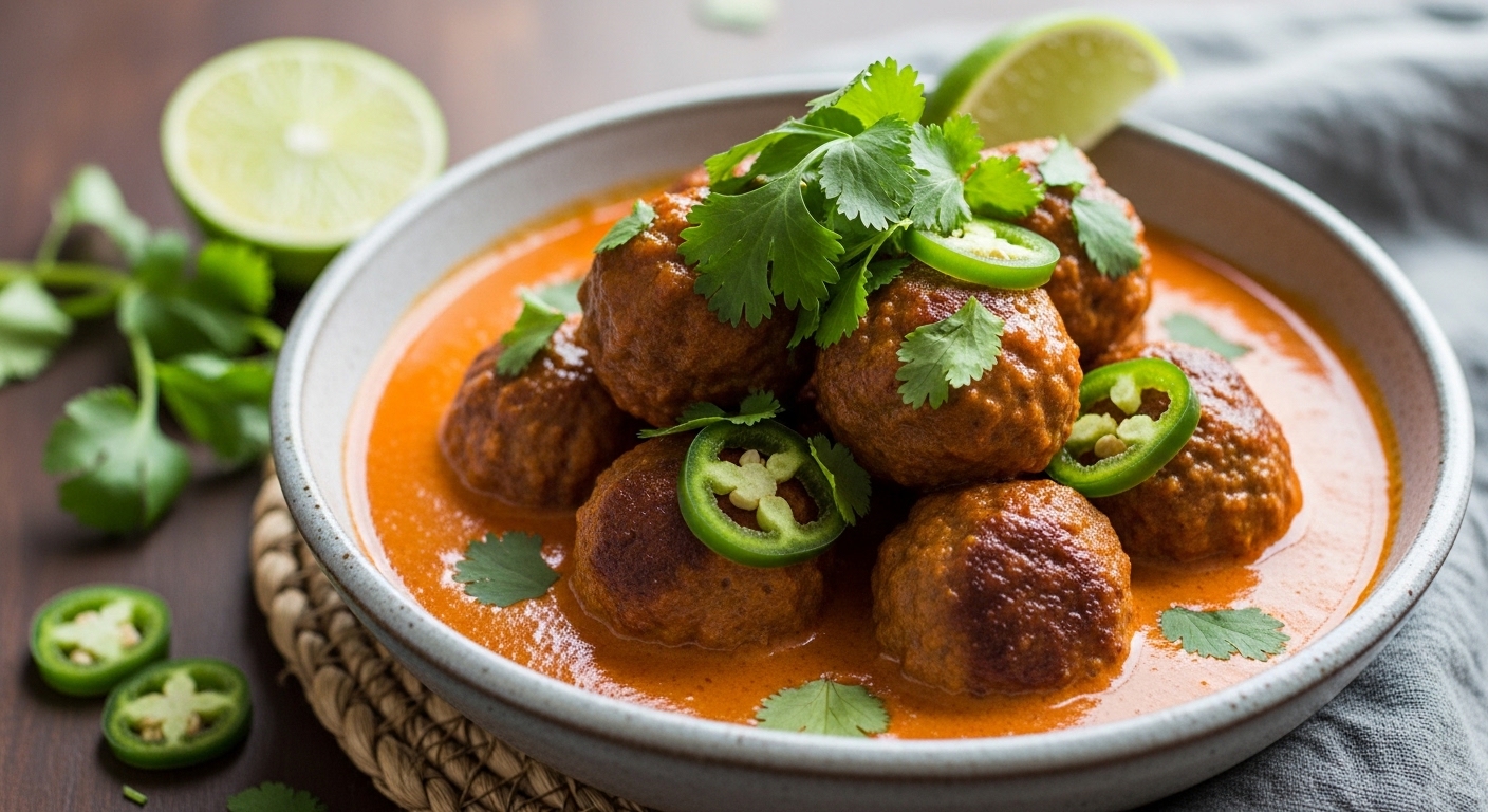 Keto Thai Curry Meatballs: A Flavorful Low-Carb Twist on a Classic