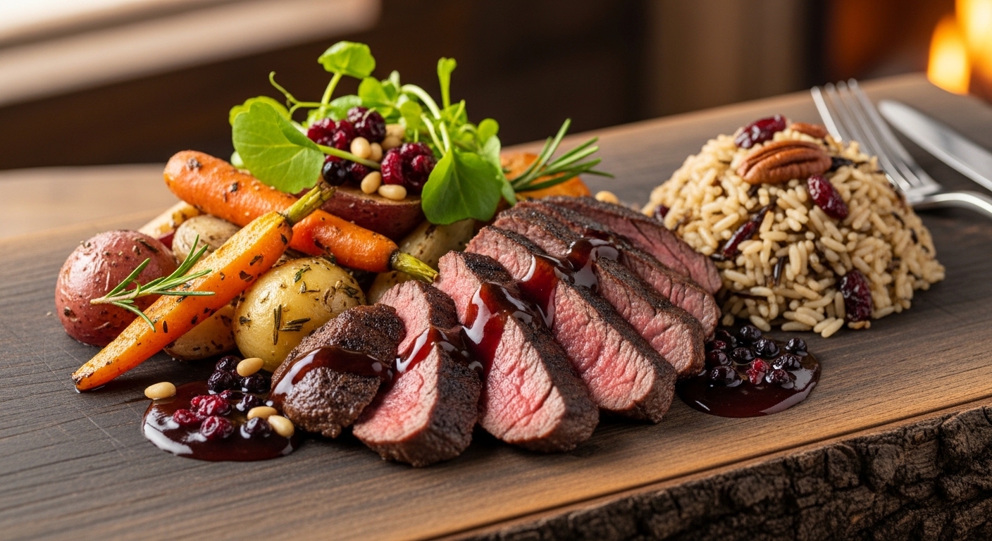 Colorado Elk Style Plate: A Rustic Mountain Feast That Tastes Like the Rockies