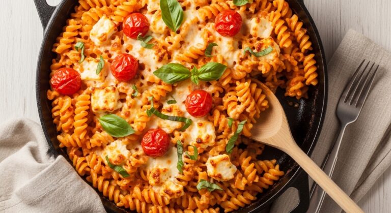 Tomato Feta Bake Pasta: A Creamy, Cheesy One-Pan Wonder That’s Perfect for Weeknights