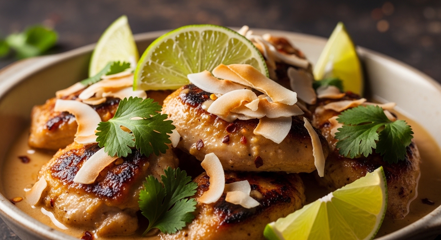 Keto Coconut Lime Chicken: A Flavorful Low-Carb Delight