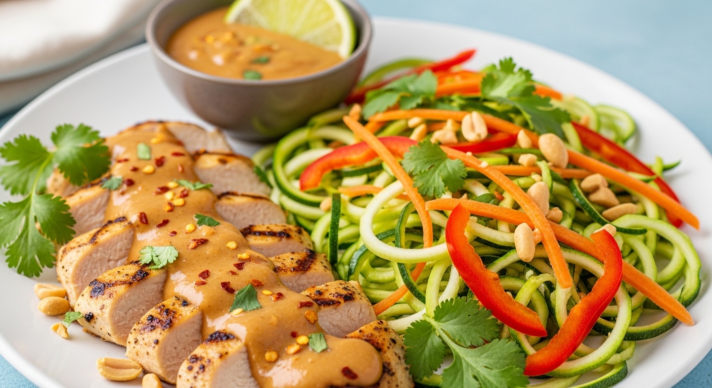 Keto Thai Peanut Chicken: A Flavorful Low-Carb Twist on a Classic