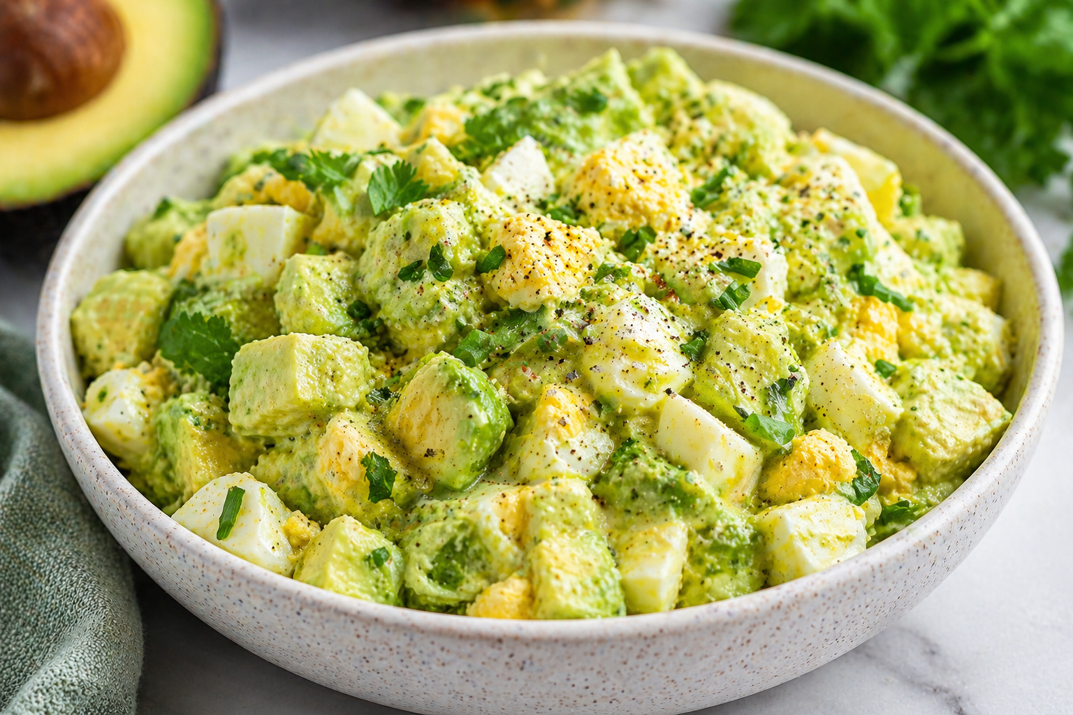 Keto Avocado Egg Salad: A Creamy, Low-Carb Delight That Satisfies Every Craving