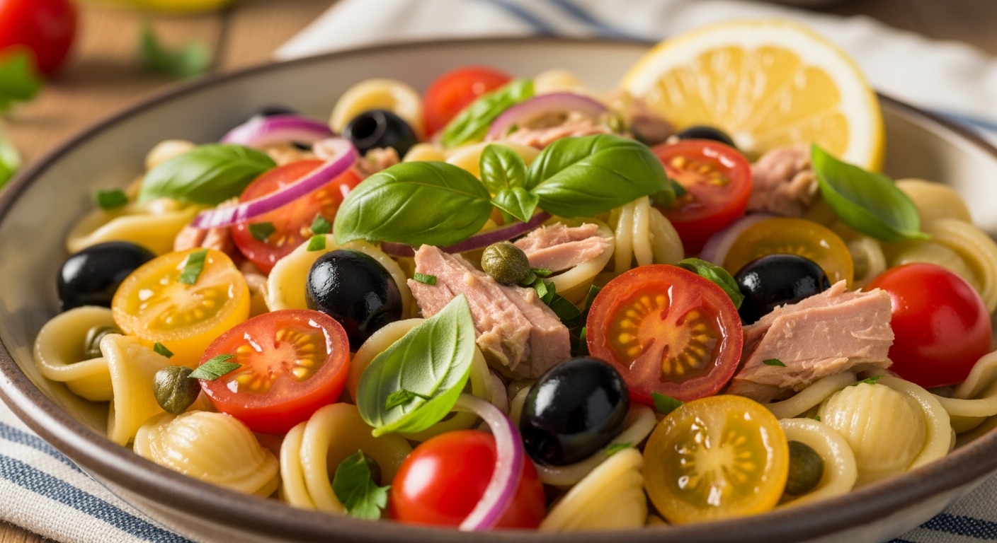 Mediterranean Tuna Pasta: A Fresh, Flavorful Dish You’ll Love