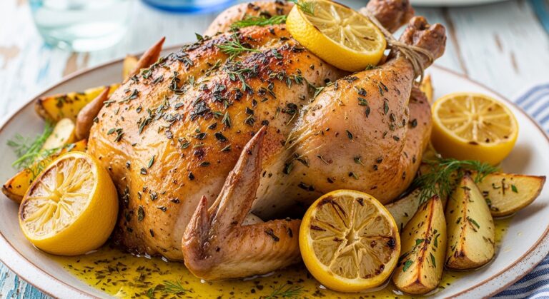 Greek Lemon Chicken: A Zesty Mediterranean Classic