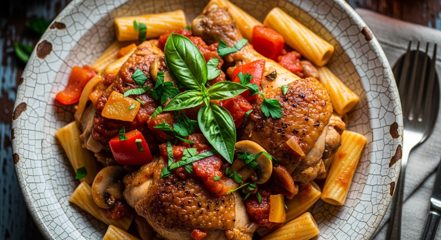 Roman Chicken Cacciatore: A Hearty Italian Classic with a Roman Twist