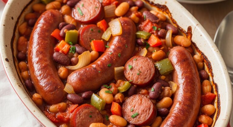 Kielbasa Bean Bake: A Hearty, Flavor-Packed Comfort Dish