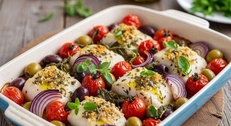 Sicilian Fish Bake: A Flavorful Mediterranean Delight