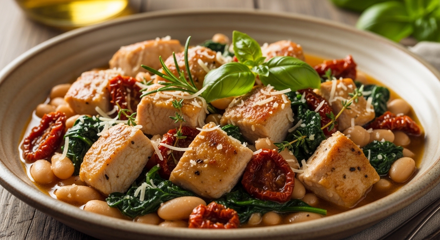 Tuscan White Bean Chicken: A Hearty, Flavorful One-Pot Wonder