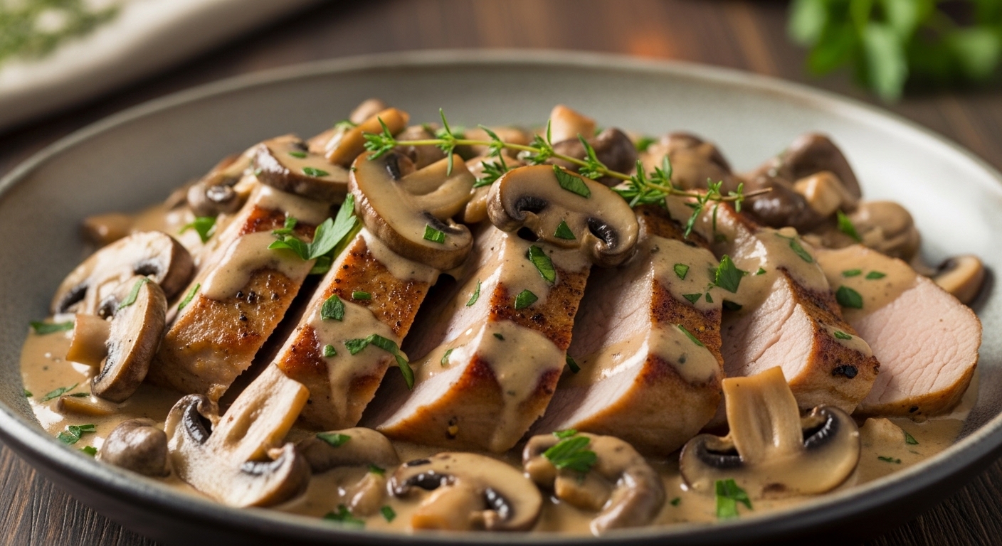 Keto Creamy Mushroom Pork: A Rich, Low-Carb Comfort Dish