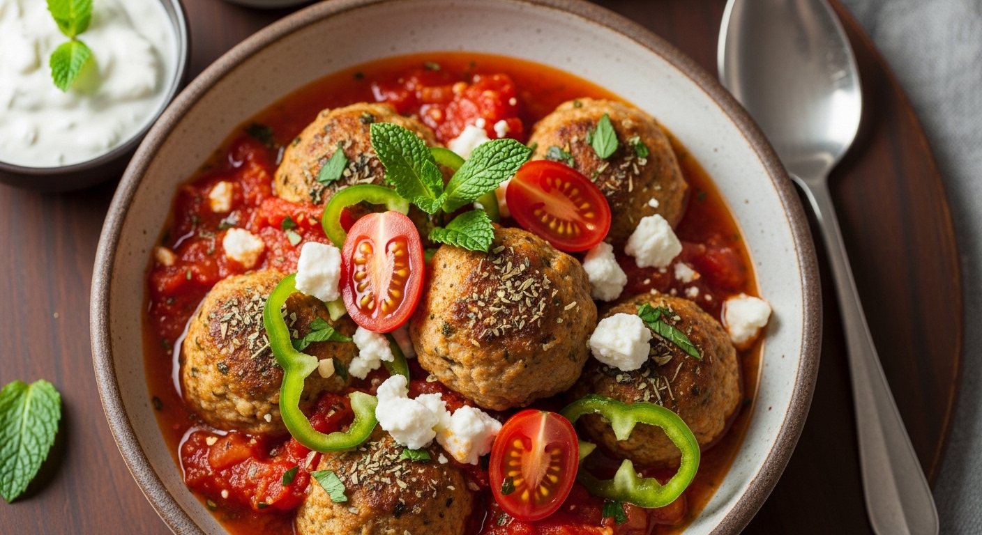 Mediterranean Turkey Meatballs: A Flavorful Twist on a Classic Comfort Food