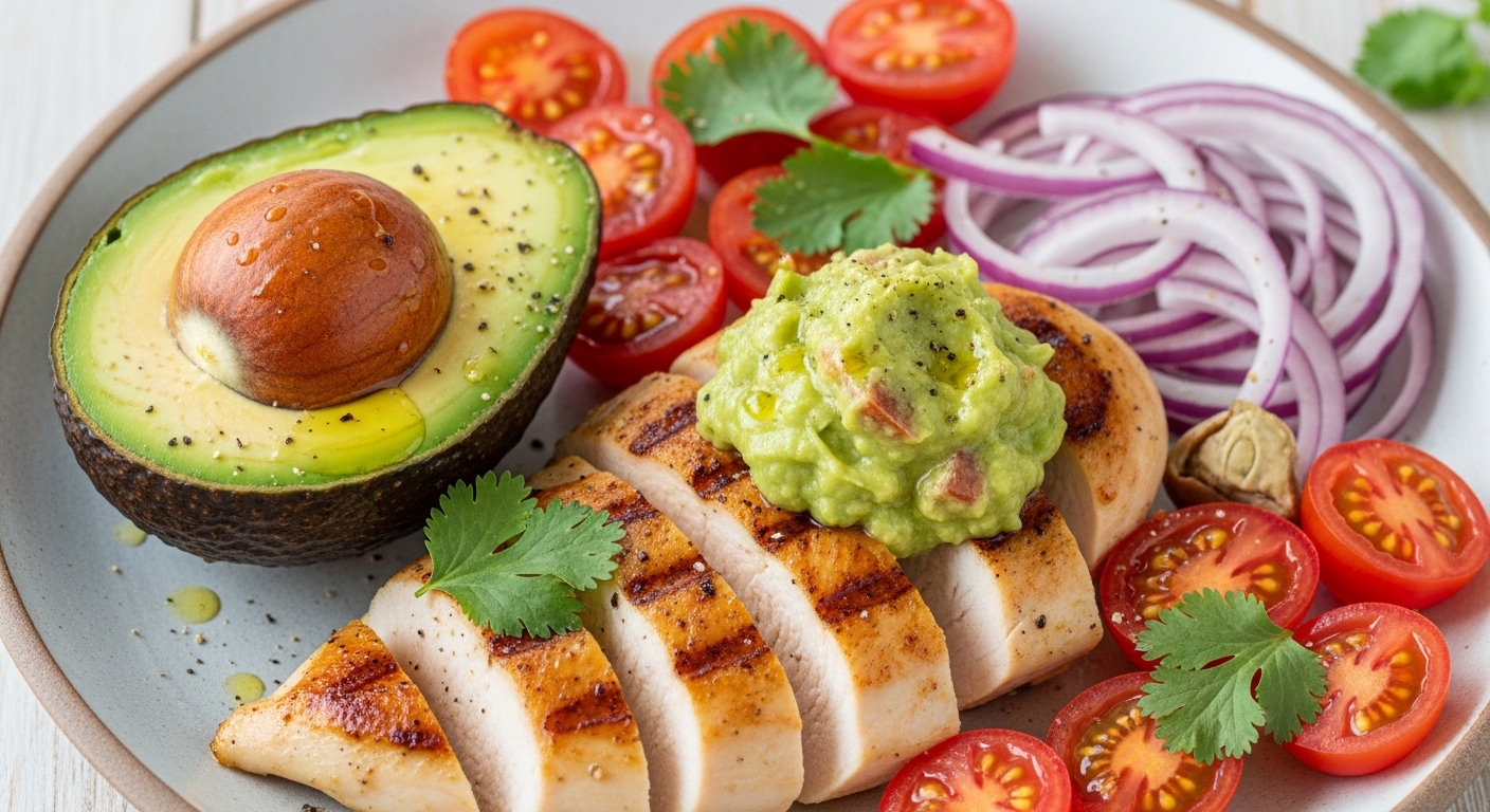Avocado Chicken Plate: A Fresh, Flavor-Packed Meal That’s Easy to Make and Impossible to Resist