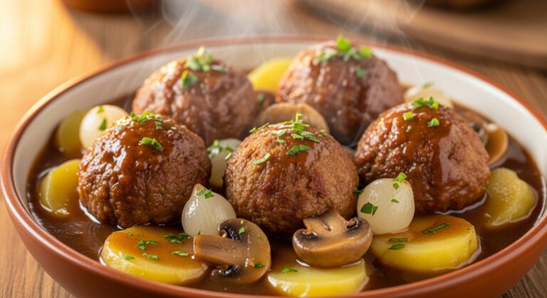 Bavarian Meatballs: A Hearty German Classic That Warms the Soul