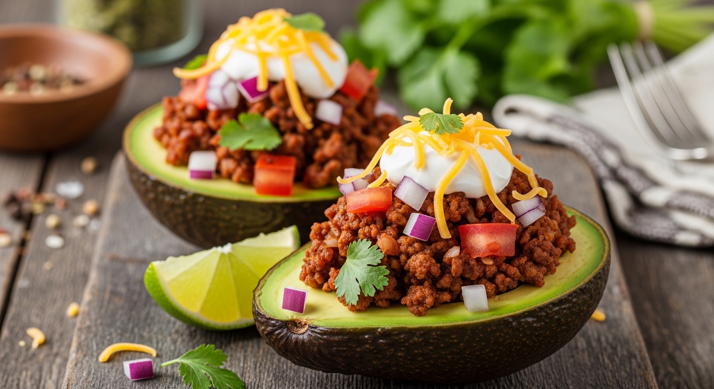 Keto Taco Stuffed Avocados: A Flavorful Low-Carb Twist on a Classic Favorite