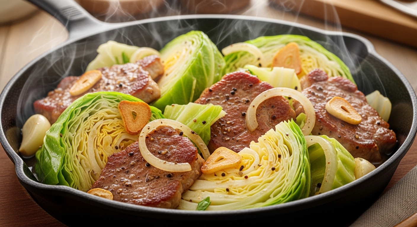 Pork Cabbage Skillet: A Hearty and Flavorful One-Pan Meal