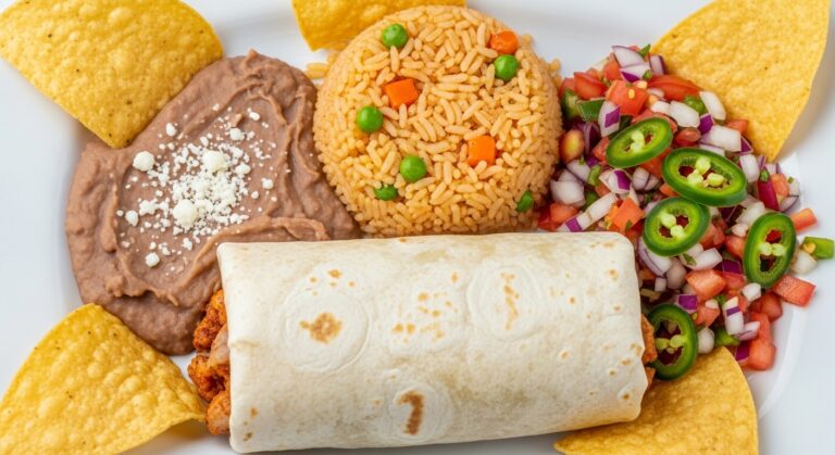 Burrito Supreme Plate: A Hearty Mexican Feast That Satisfies Every Craving