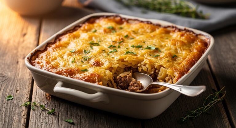 Beef Cabbage Bake: A Hearty, One-Pot Comfort Classic