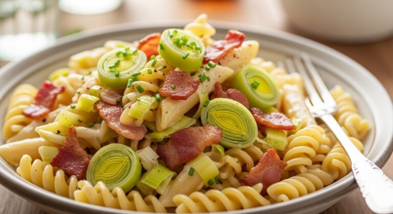 Bacon Leek Pasta: A Creamy, Savory Comfort Classic