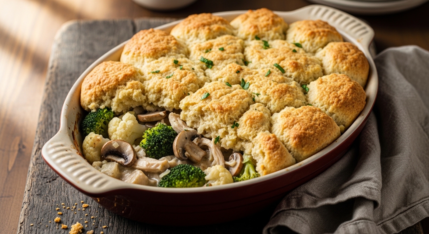 Keto Chicken Pot Pie Casserole: A Hearty, Low-Carb Comfort Food Revolution