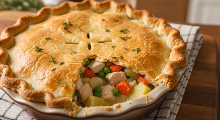 Creamy Chicken Pie: A Hearty, Comforting Classic You’ll Want to Make Every Weekend