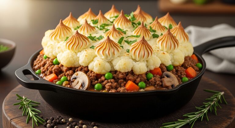 Keto Cauliflower Shepherd’s Pie: A Comfort Food Revolution on the Keto Diet